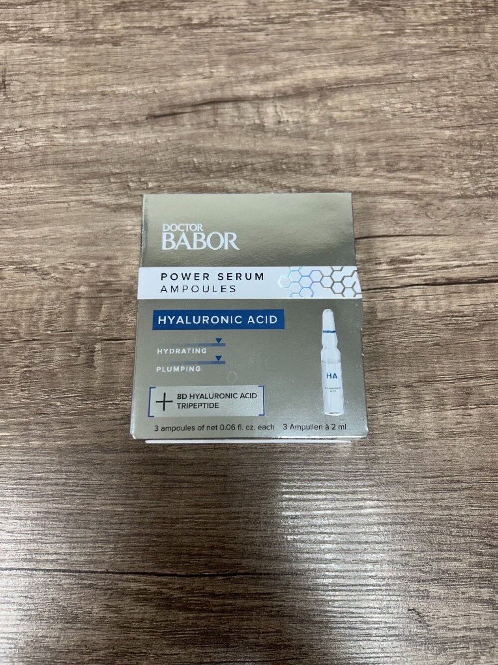Doctor Babor Power Serum Ampoules - Hyaluronic Acid (3 ampoules 2ml each)